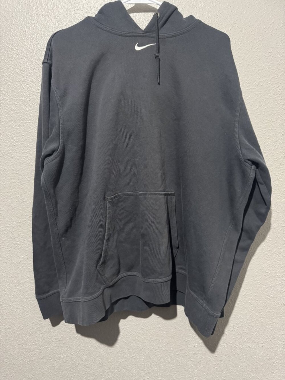 Nike dark gray pullover hoodie